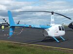 D-HNEL @ EDGS - Robinson R44 Raven II at the 2025 Flughafenfest (airport open day) at Siegerlandflughafen (Siegerland airport), Burbach - by Ingo Warnecke