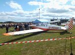 D-KEAH @ EDGS - Fournier (Sportavia-Pützer) R.F.5 at the 2025 Flughafenfest (airport open day) at Siegerlandflughafen (Siegerland airport), Burbach - by Ingo Warnecke