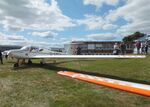 D-KMER @ EDGS - Valentin Taifun 17E at the 2025 Flughafenfest (airport open day) at Siegerlandflughafen (Siegerland airport), Burbach - by Ingo Warnecke