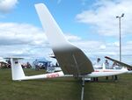 D-9975 @ EDGS - DG Flugzeugbau DG-1001S at the 2025 Flughafenfest (airport open day) at Siegerlandflughafen (Siegerland airport), Burbach - by Ingo Warnecke