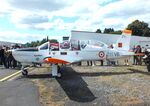 N837MT @ EDGS - SOCATA TB-30 Epsilon at the 2025 Flughafenfest (airport open day) at Siegerlandflughafen (Siegerland airport), Burbach - by Ingo Warnecke