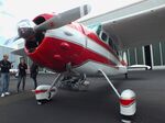 N3446V @ EDGS - Cessna 195A at the 2025 Flughafenfest (airport open day) at Siegerlandflughafen (Siegerland airport), Burbach - by Ingo Warnecke