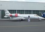 N600XR @ EDGS - Learjet 60 at the 2025 Flughafenfest (airport open day) at Siegerlandflughafen (Siegerland airport), Burbach - by Ingo Warnecke