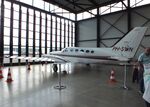 PH-SWN @ EDGS - Cessna 414A Chancellor at the 2025 Flughafenfest (airport open day) at Siegerlandflughafen (Siegerland airport), Burbach - by Ingo Warnecke