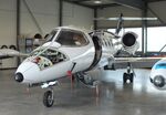 D-CDIM @ EDGS - Gates Learjet 35A, undergoing maintenance at Siegerlandflughafen (Siegerland airport), Burbach during the 2025 Flughafenfest (airport open day) - by Ingo Warnecke