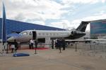 N676EE @ EGLF - N676EE 2018 Embraer EMB-550 Legacy FIA - by PhilR