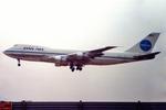 N738PA @ EGLL - N738PA 1970 B747-100 Pan Am LHR 1984 - by PhilR