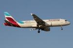 D-ABZK @ LMML - Airbus A320-216 reg D-ABZK of Eurowings on final approach for RW31 landing in Malta. - by raymond