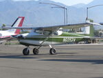 N6052A @ POC - Parked in transit parking - by Helicopterfriend