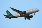EI-DEJ @ LMML - Aer Lingus Airbus A320-214 reg EI-DEJ on final approach for RW13 Malta. - by raymond