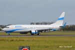 SP-ESL @ EBOS - Landing at Ostend Airport.