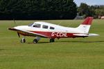 G-CCHL @ EGLM - Piper PA-28-181 Cherokee Archer III at White Waltham. Ex OY-JAA - by moxy