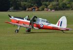 G-HAPY @ EGLM - De Havilland DHC-1 Chipmunk T.10 at White Waltham. - by moxy