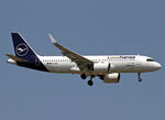 D-AINY @ LEBL - Landing rwy 06L with Lovehansa titles - by Shunn311