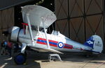 G-GLAD @ EGSU - Outside the hangar for once at Duxford IWM (EGSU)