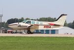N185A @ KOSH - Beech 58 - by Mark Pasqualino