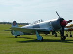 F-AZZK @ EGSU - On the flight line at Duxford BoB Airshow 2025 - by Chris Holtby