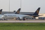N401UP @ KRFD - Boeing 757-24APF - by Mark Pasqualino