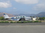N1814E @ POC - On taxiway Sierra - by Helicopterfriend