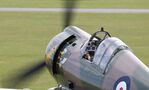 N32CS @ EGSU - Cockpit view of Boomerang on start-up at BoB Airshow 2025 Duxford - by Chris Holtby