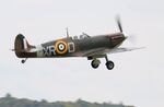 G-AIST @ EGSU - Taking off from Duxford for the Battle of Britain Airshow 2025