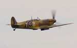 G-LFVC @ EGSU - Taking to the air to join the 'Big Wing' at Duxford's Battle of Britain Airshow 2025