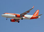 G-UZEH @ LEBL - Landing rwy 24R - by Shunn311
