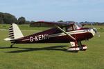 G-KENM @ X3CX - Just landed at Northrepps.