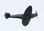 G-LEGD @ EGSU - In the 'Big Wing' formation over Duxford for the Battle of Britain Airshow 2025 - by Chris Holtby