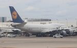 D-ABYM @ KORD - Boeing 747-830 - by Mark Pasqualino