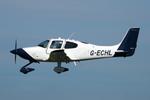 G-ECHL @ EGSH - Landing at Norwich. - by Graham Reeve