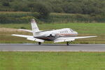 M-MEVA @ LFRB - Brest-Bretagne airport (LFRB-BES) - by Yankee Quebec
