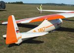 D-1957 @ EDRV - Vogt Lo-100 Zwergreiher at the 2025 Flugplatzfest Wershofen - by Ingo Warnecke