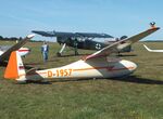 D-1957 @ EDRV - Vogt Lo-100 Zwergreiher at the 2025 Flugplatzfest Wershofen - by Ingo Warnecke