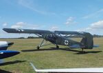 D-EVDB @ EDRV - Fieseler Fi 156C-7 Storch (completed by Morane Saulnier after liberation as MS.500 Criquet, later returned to Fi 156C-7 specification) at the 2025 Flugplatzfest Wershofen - by Ingo Warnecke