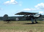 D-EVDB @ EDRV - Fieseler Fi 156C-7 Storch (completed by Morane Saulnier after liberation as MS.500 Criquet, later returned to Fi 156C-7 specification) at the 2025 Flugplatzfest Wershofen - by Ingo Warnecke