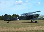 D-EVDB @ EDRV - Fieseler Fi 156C-7 Storch (completed by Morane Saulnier after liberation as MS.500 Criquet, later returned to Fi 156C-7 specification) at the 2025 Flugplatzfest Wershofen - by Ingo Warnecke