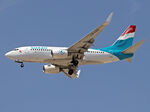 LX-LGS @ LEBL - Landing rwy 24R - by Shunn311
