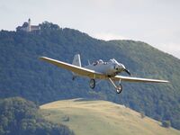 D-MDJU @ EDST - Short final rwy 30 at 20th OTT Hahnweide 2025 - by Volker Leißing