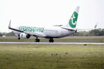 F-GZHJ @ LFRB - Landing, Brest-Bretagne airport (LFRB-BES) - by Yankee Quebec