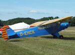 D-EHCK @ EDRV - Piper L-18C Super Cub (PA-18-95) at the 2025 Flugplatzfest Wershofen