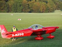 D-MXGQ @ EDST - Parking at 20th OTT Hahnweide 2025 - by Volker Leißing