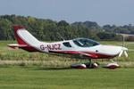 G-NJCZ @ X3CX - Just landed at Northrepps.