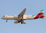 D-ABHF @ LEBL - Landing rwy 24R... Additional 'Member of LUFTHANSA Group' titles on rear fuselage... - by Shunn311