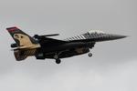 88-0024 @ LMML - TAI F-16C of Turkish Air Force 'Solo Turk' Team reg 88-0024 on final approach for RW13 landing in Malta to participate in the Malta International Airshow 2025. - by raymond
