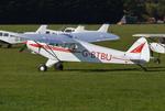 G-BTBU @ EGLM - Piper PA-18-150 Super Cub at White Waltham. Ex N9665P  - by moxy