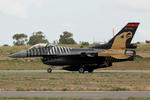88-0024 @ LMML - Solo Turk, TAI F-16C reg 88-0024 of Turkish Air Force taxing in after landing in Malta. - by raymond