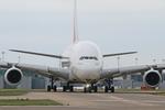 A6-EVA @ EGCC - Manchester - EGCC 22-08-25 - by Chris Hall