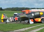 D-FYAK @ EDST - Yakovlev Yak-11 MOOSE at the 2025 Hahnweide Fly-in, Kirchheim unter Teck airfield