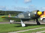 D-FYAK @ EDST - Yakovlev Yak-11 MOOSE at the 2025 Hahnweide Fly-in, Kirchheim unter Teck airfield